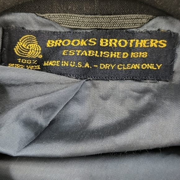 Men's BROOKS BROTHERS Wool Sportcoat - Picture 3 of 6